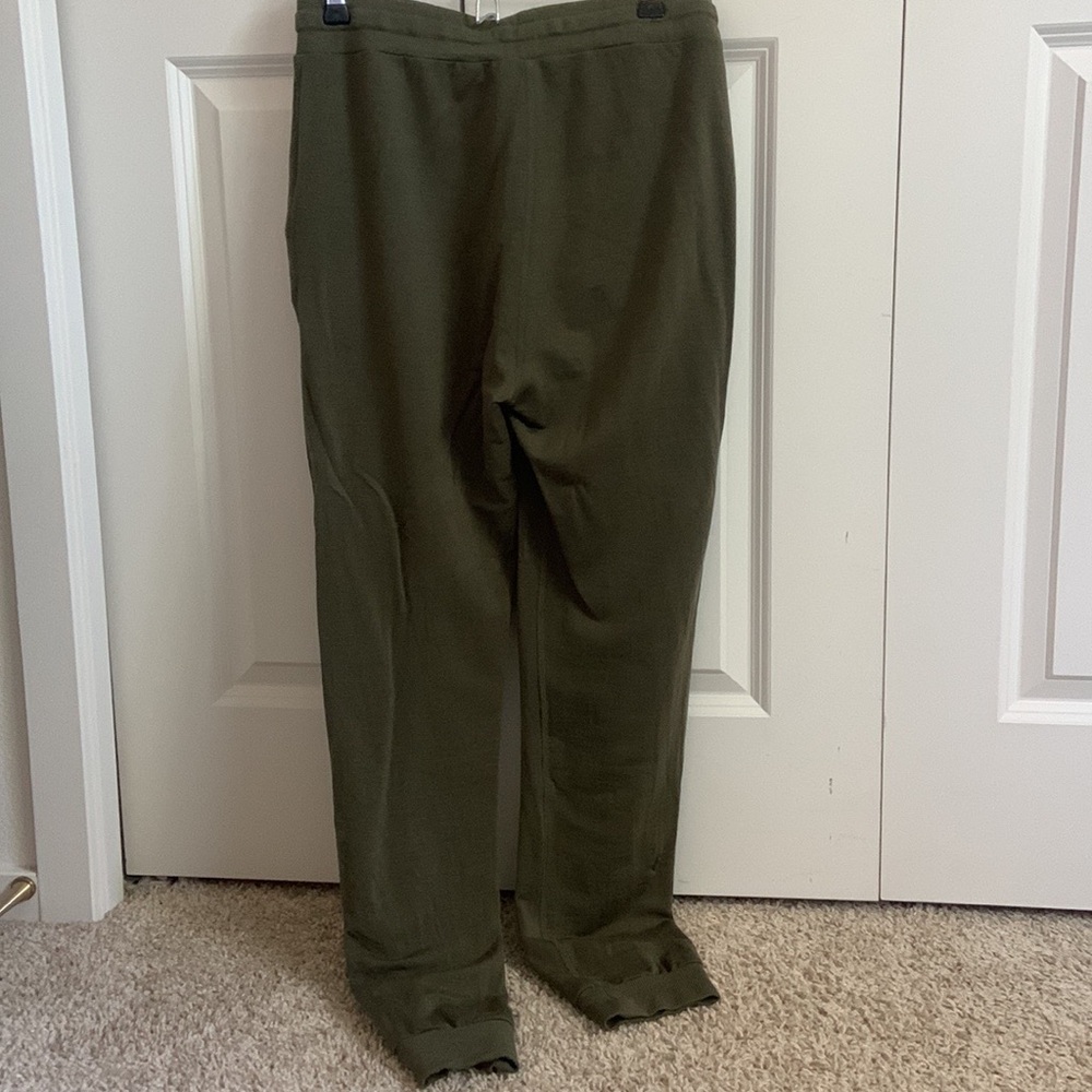 Wool joggers